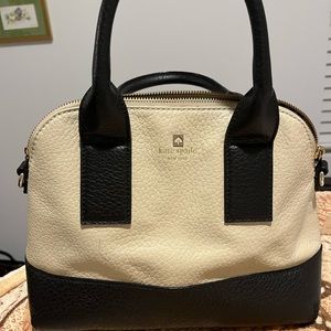 Black and cream Kate Spade